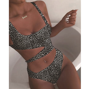 One Piece Cut Out Brazilian Suit