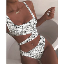 Load image into Gallery viewer, One Piece Cut Out Brazilian Suit
